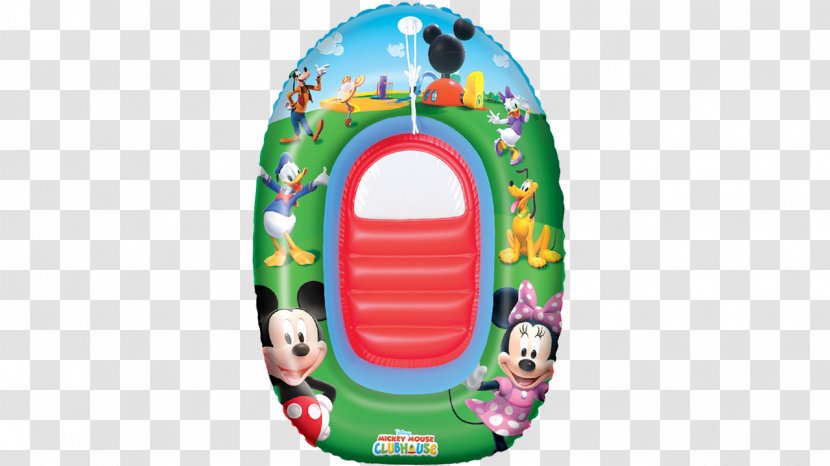 Inflatable Boat Mickey Mouse Swimming Pool - Child Transparent PNG