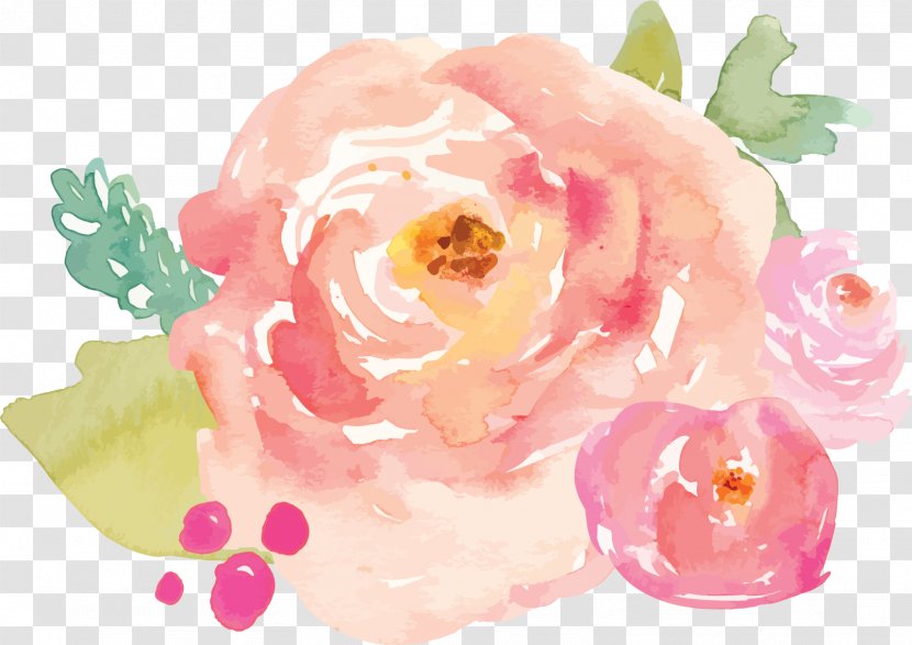 Watercolour Flowers Logo Watercolor Painting Photography - Flowering Plant - Pastel Transparent PNG