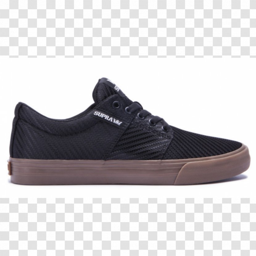 Skate Shoe Sneakers Supra Footwear - BLACK SNEAKERS Transparent PNG