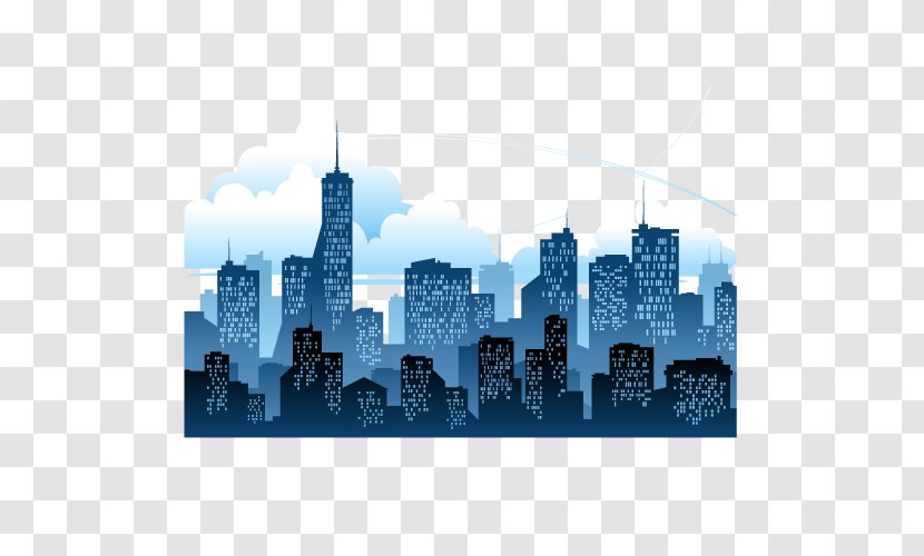 City Building Clip Art - Silhouette - Vector House Transparent PNG