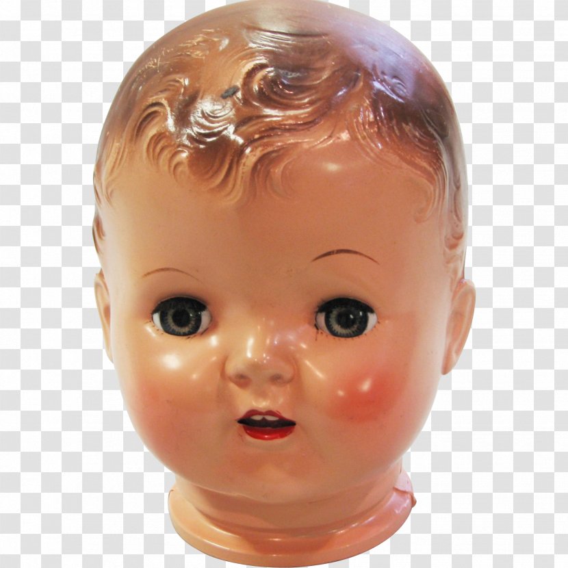 Cheek Forehead Doll Toddler Transparent PNG