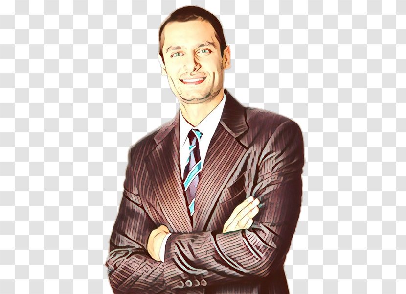 Suit Gentleman Male White-collar Worker Businessperson - Smile Gesture Transparent PNG