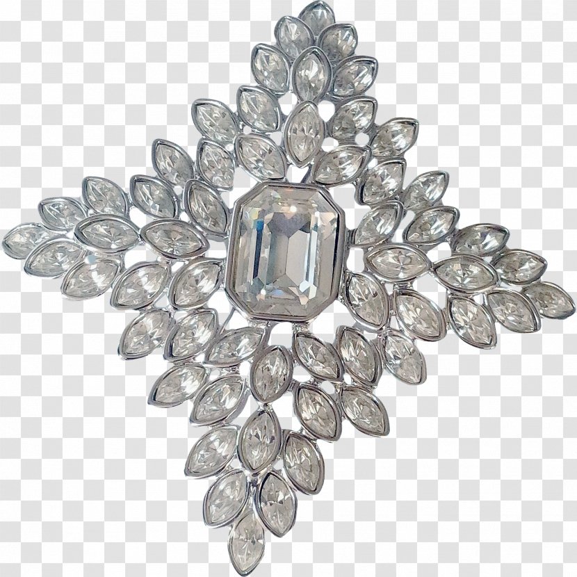 Brooch Body Jewellery Diamond Transparent PNG