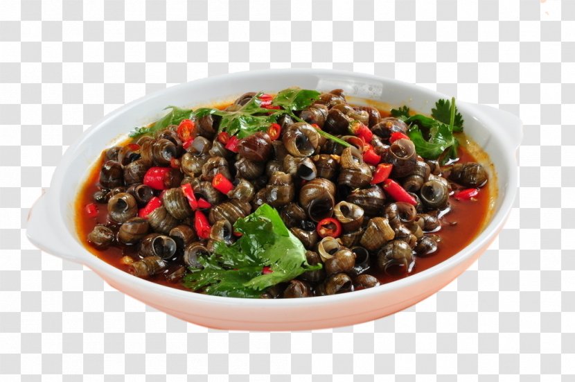 Vegetarian Cuisine U7092u7530u87ba Beefsteakplant Viviparidae Stir Frying - Salad - Spicy Snail Transparent PNG