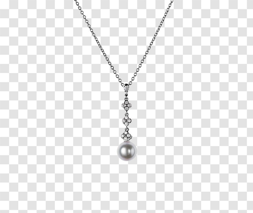 Pearl Locket Body Jewellery Necklace - Jewelry Making - Cultured Freshwater Pearls Transparent PNG