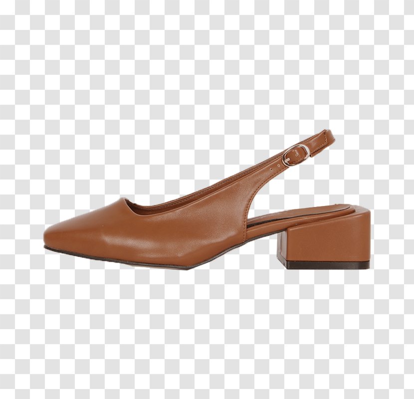 Product Design Sandal Shoe - Two Tone Block Heel Shoes For Women Transparent PNG