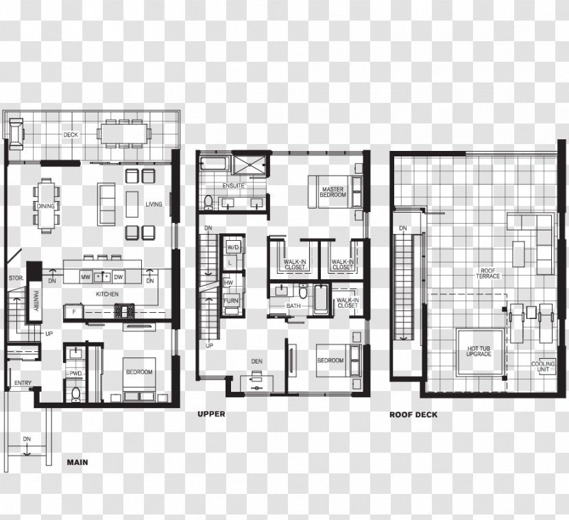 Floor Plan Sopa Square Architecture Townhouse - Diagram - Plants Transparent PNG