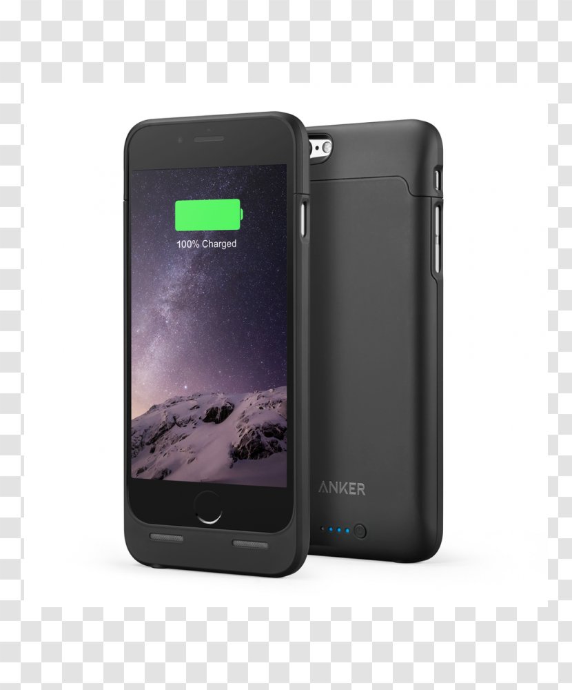 IPhone 6 Plus Battery Charger 6S Anker - Portable Communications Device - Iphone Transparent PNG