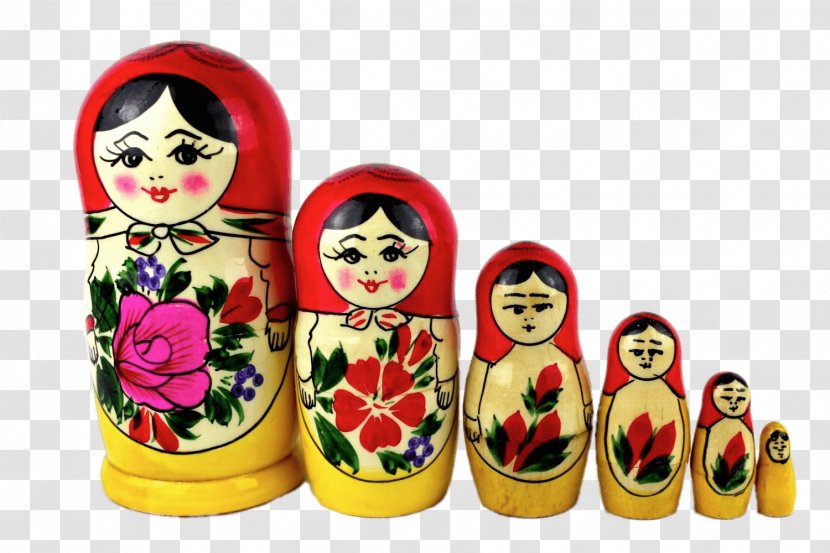Matryoshka Doll Toy Babuschka Russia - Nesting Transparent PNG