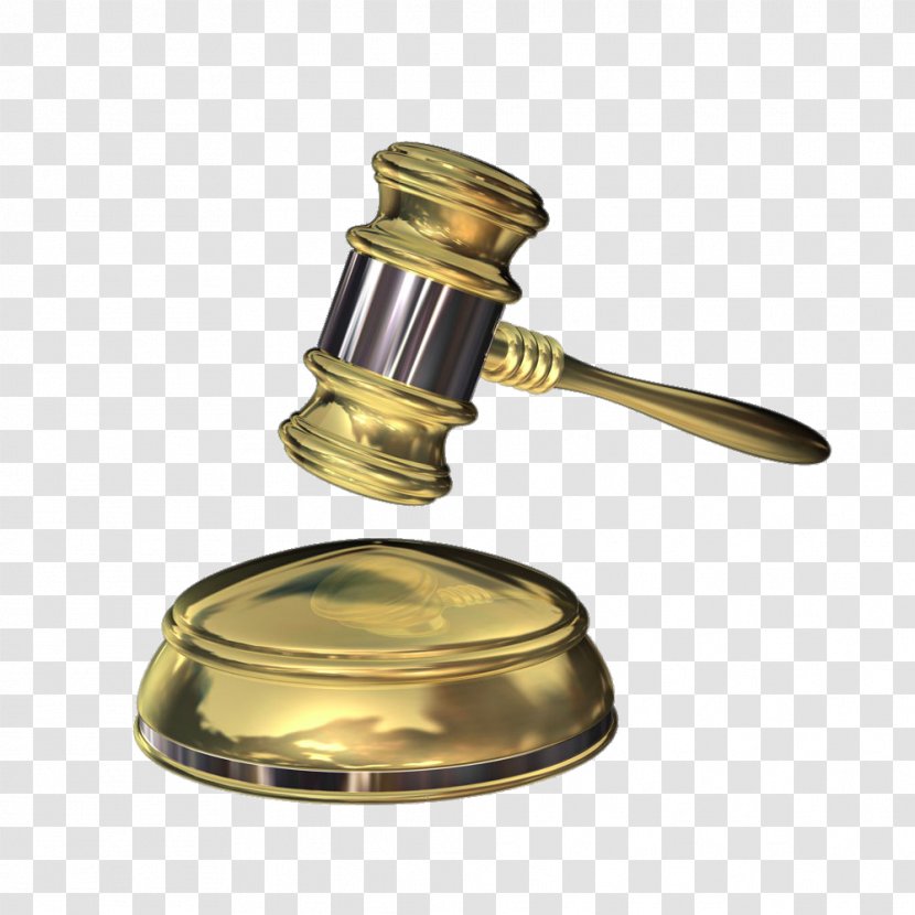 Hammer Gavel Auction - Metal - HD Transparent PNG