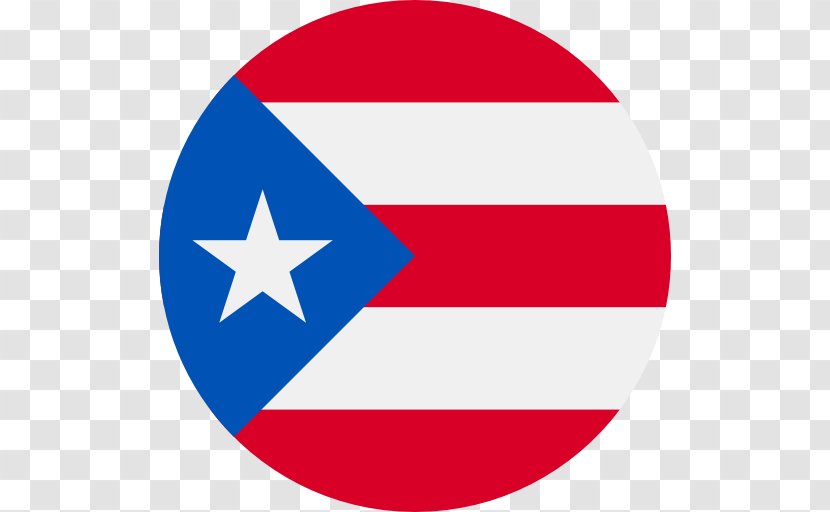 Flag Of Puerto Rico Transparent PNG