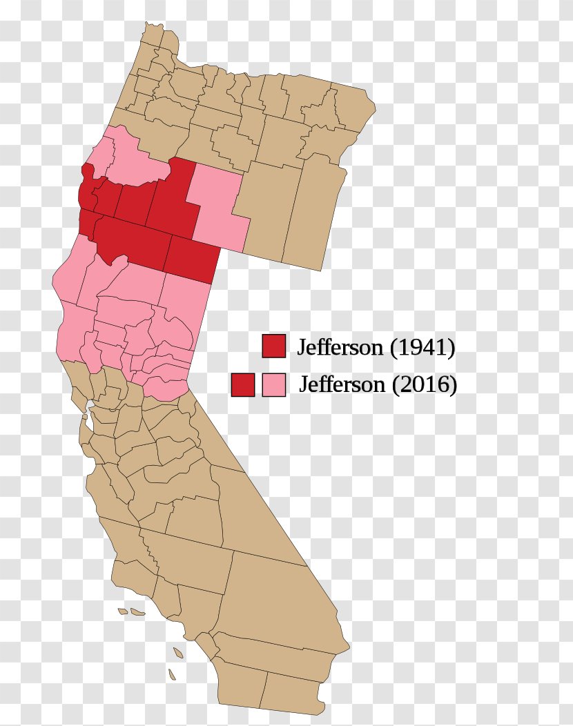 Jefferson State Outpost U.S. Lake Forest Northern California - County - Proposed Political Status For Puerto Rico Transparent PNG