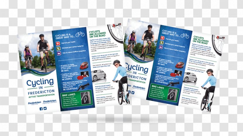 Advertising Brochure Cycling Bicycle - Creative Design Transparent PNG