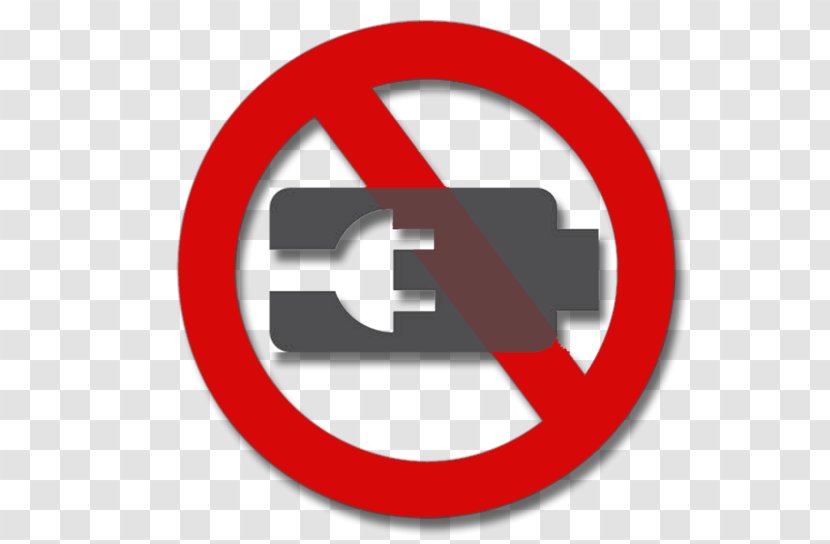 ISO 7010 No Symbol IPhone - Sign - Phone Charging Icon Transparent PNG