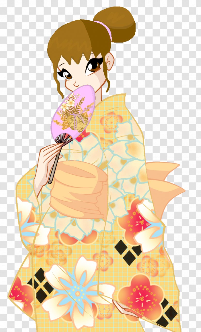 Clothing Kimono Clip Art - Fictional Character - Pattern Transparent PNG