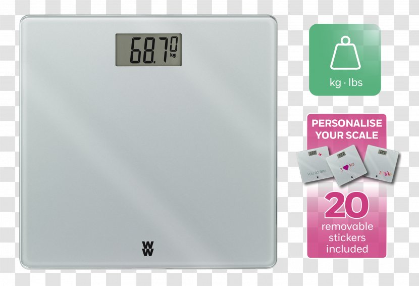 Measuring Scales Nutritional Scale Weight Watchers Accuracy And Precision - Electronics - Bathroom Transparent PNG