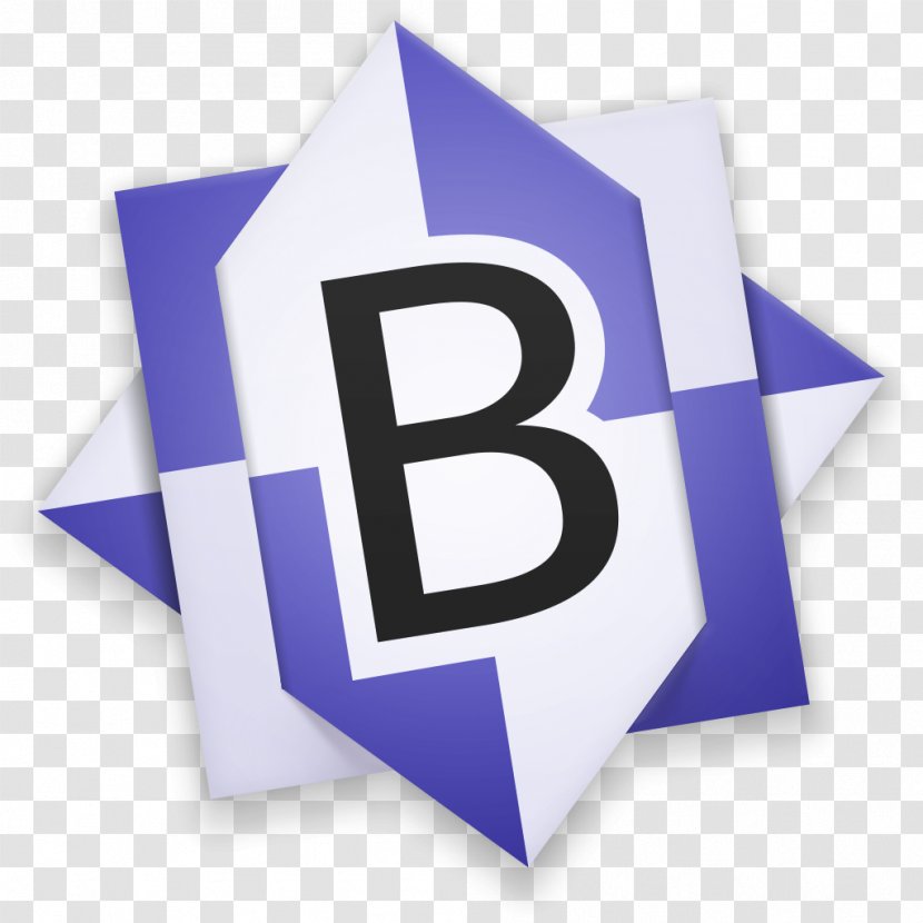 BBEdit MacOS TextWrangler Bare Bones Software - Blue - Developer Transparent PNG