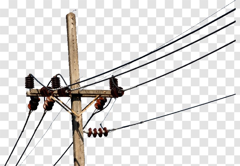 Electricity Overhead Power Line Florida Outage Exelon AeroLabs - Electrical Supply Transparent PNG