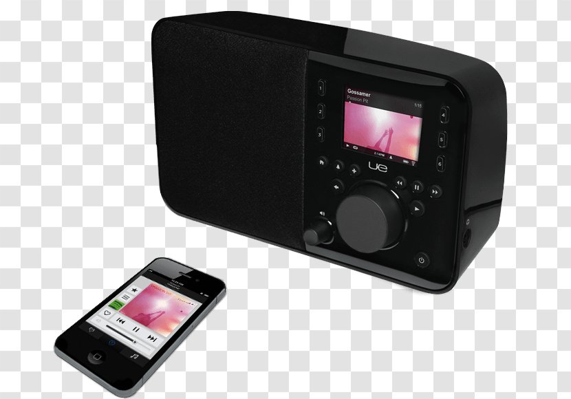 Internet Radio Ultimate Ears Squeezebox Logitech - Media Server - Multi-room Transparent PNG