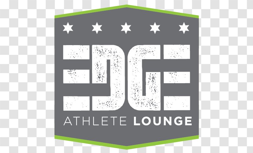EDGE Athlete Lounge Sport Sponsor Logo - Physical Strength - Tri Color Transparent PNG