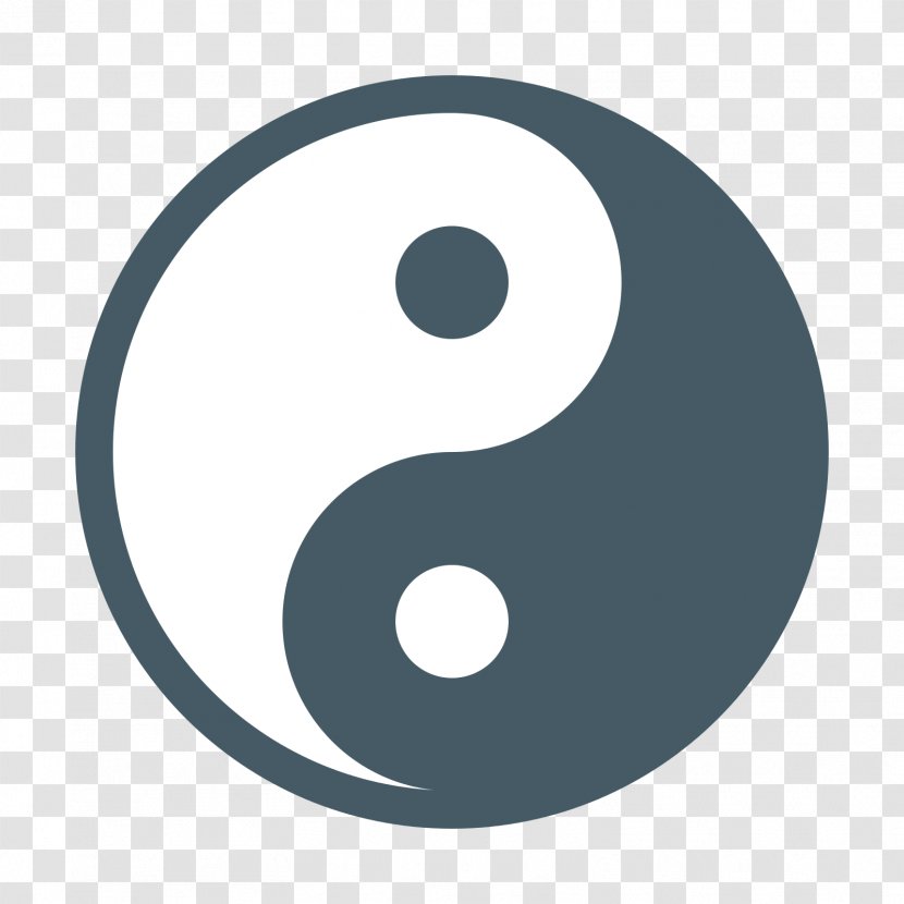 Yin And Yang Symbol - Drawing Transparent PNG
