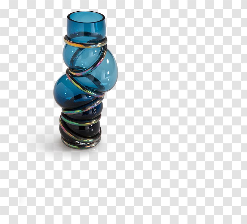 Glassblowing Vase Blue - Ring Material Transparent PNG