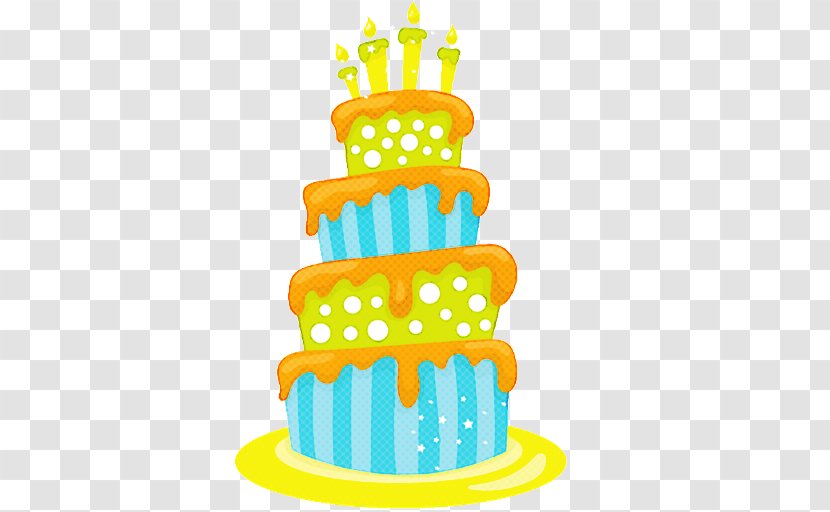 Birthday Candle - Yellow - Icing Food Transparent PNG