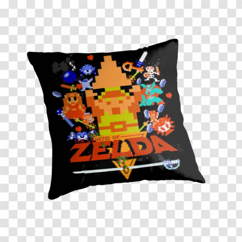Throw Pillows Cushion The Legend Of Zelda Bolster - Splatoon - Hookahs Theme Poster Transparent PNG