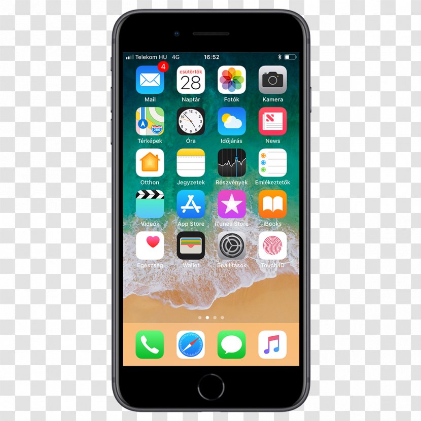 Apple IPhone 8 Plus X 6 6s - Communication Device Transparent PNG