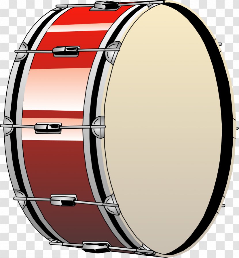 Bass Drum Marching Percussion Clip Art - Cliparts Transparent PNG