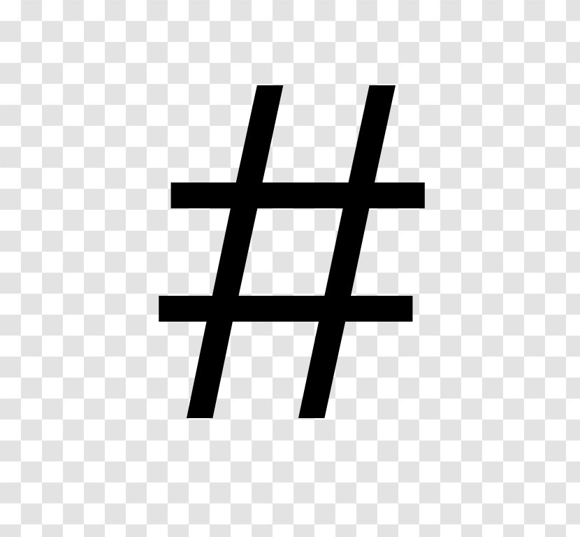 Number Sign Social Media Hashtag Rezrog - Journal Transparent PNG