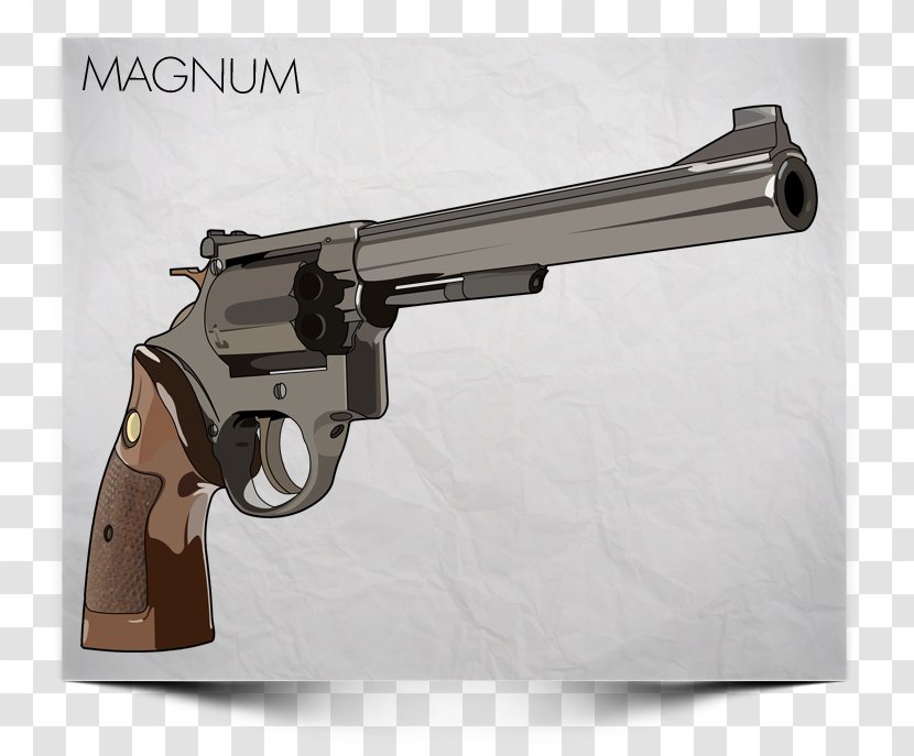 Trigger Firearm Revolver Air Gun Cartridge - Handgun Transparent PNG