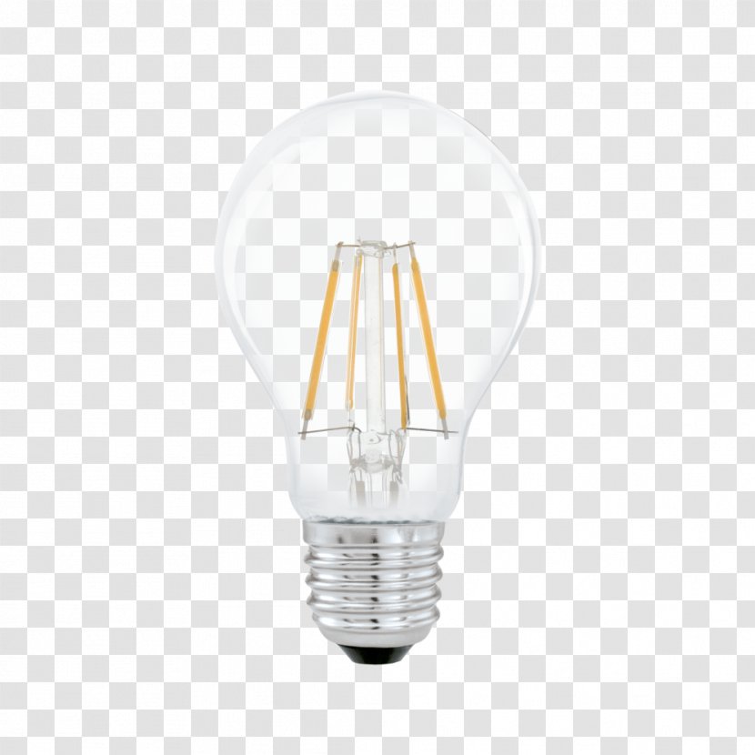 Incandescent Light Bulb Edison Screw Lamp EGLO Transparent PNG