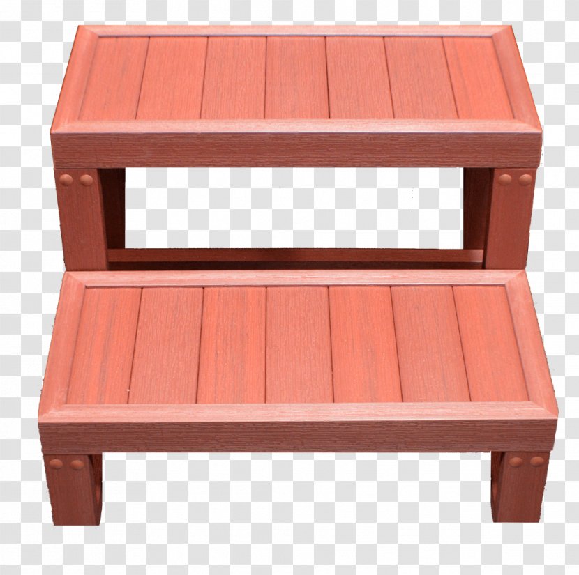 Table Garden Furniture Hardwood - Steps Transparent PNG