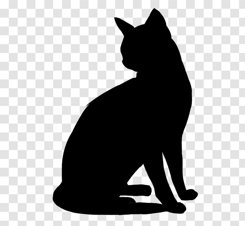 Cat Clip Art Silhouette Image Vector Graphics - Pet - Carnivore Transparent PNG