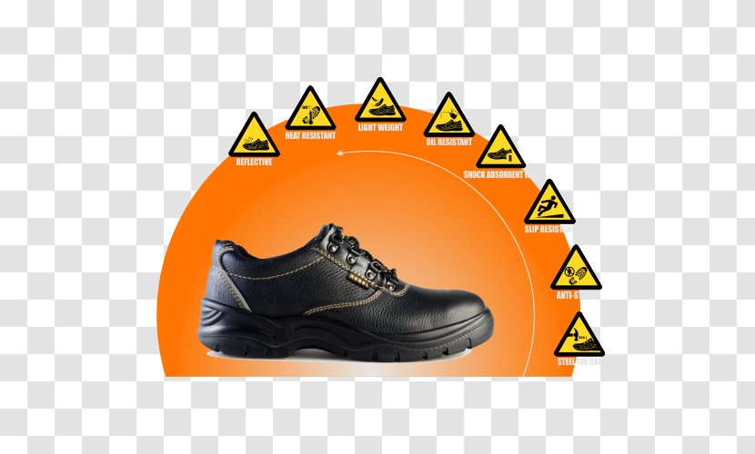 Steel-toe Boot Chukka Sneakers Combat - Orange Transparent PNG