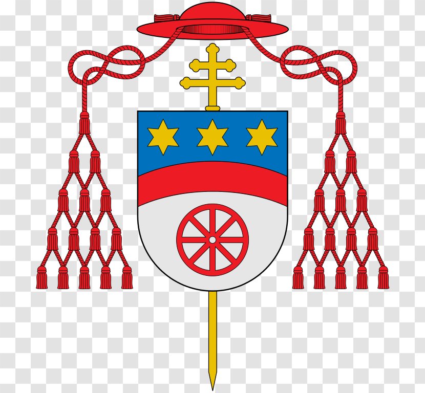Kingdom Of Italy Coat Arms Cardinal Bishop - Signage Transparent PNG