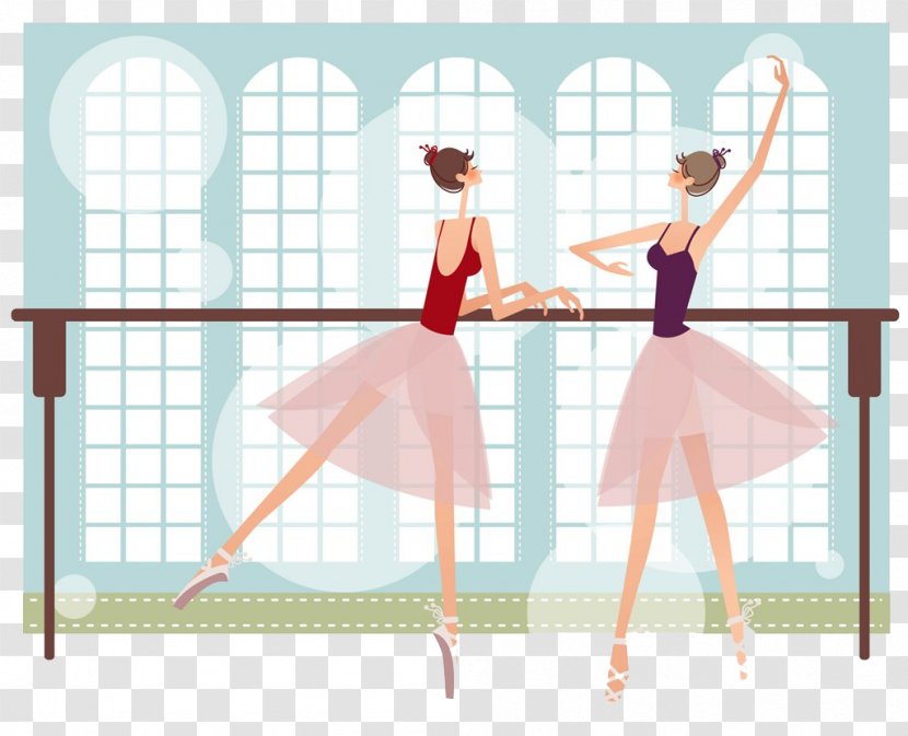 Ballet Dancer Shoe Illustration - Watercolor - Cartoon Transparent PNG