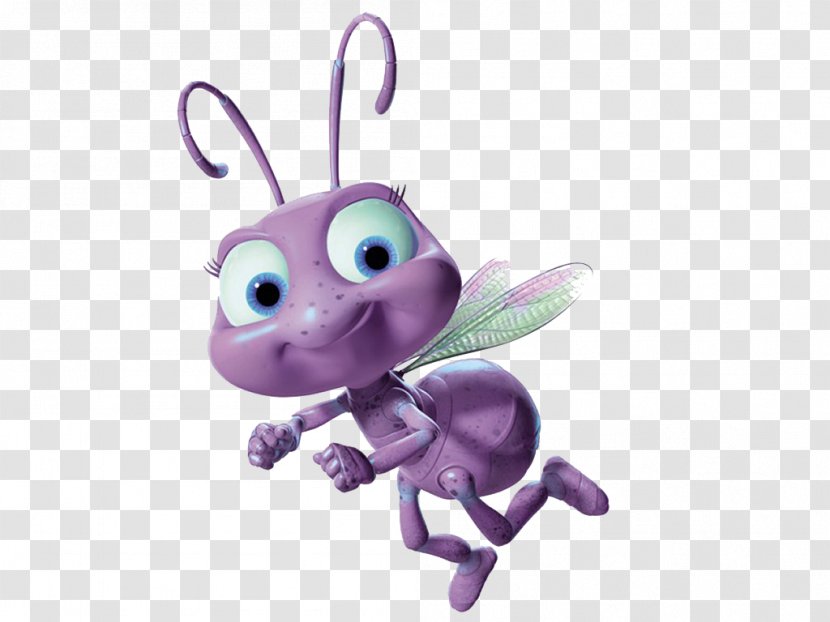 Flik Princess Atta Ant Heimlich Pixar - Organism - A Bugs Life Transparent PNG