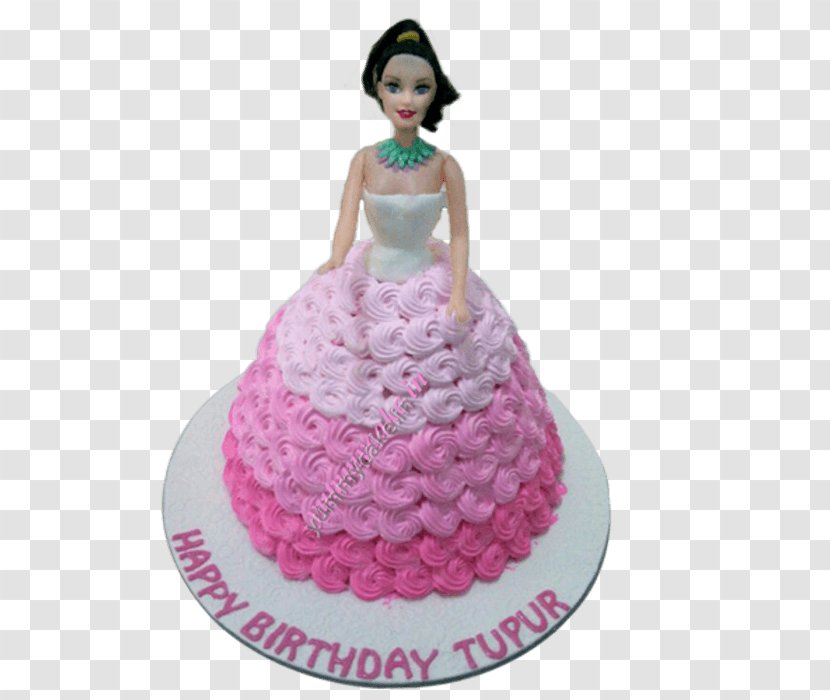 Birthday Cake Princess Black Forest Gateau Cupcake Chocolate - Frosting Icing Transparent PNG