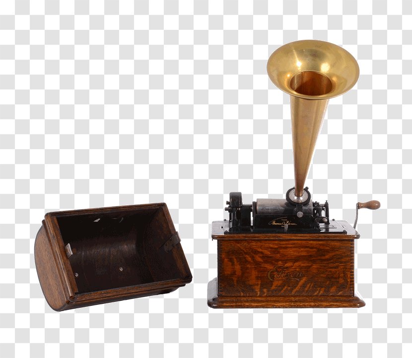 01504 Metal - Brass - Gramophone Transparent PNG