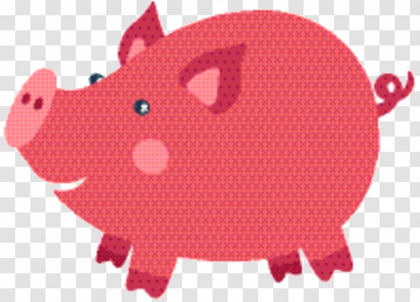 Piggy Bank - Cartoon - Boar Transparent PNG