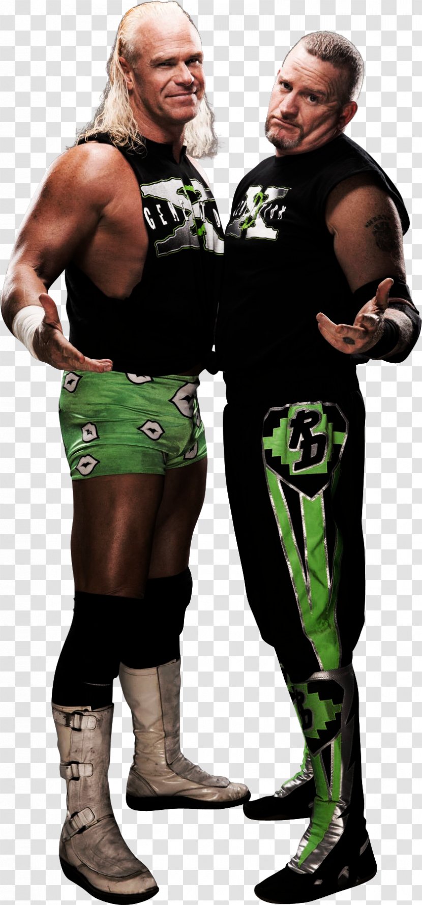 Road Dogg Billy Gunn D-Generation X Royal Rumble The New Age Outlaws - Silhouette - Big Show Transparent PNG