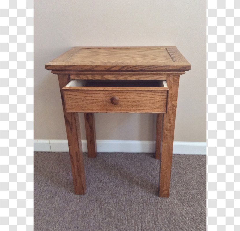 Bedside Tables Drawer Wood Stain - Hardwood - Rustic Table Transparent PNG