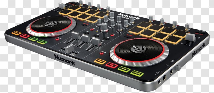 DJ Controller Disc Jockey Numark Industries Mixtrack Pro III - Musical Instrument Accessory Transparent PNG