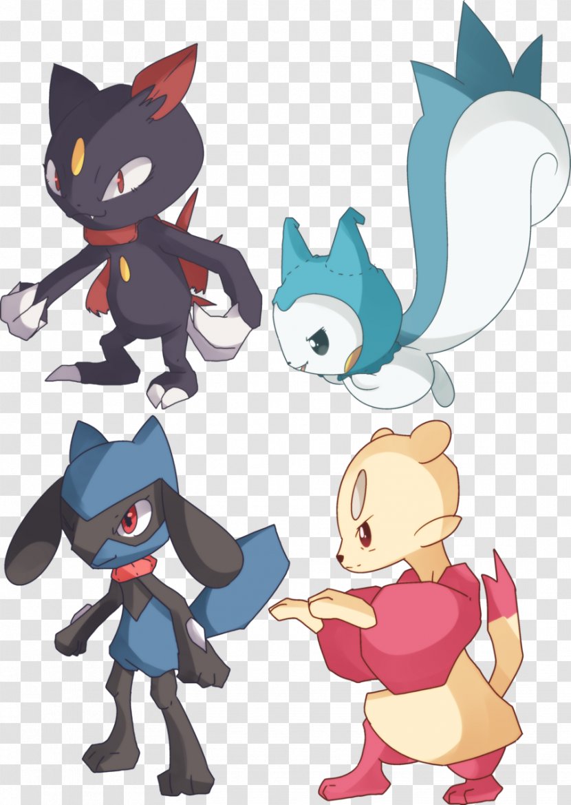 Sneasel Pokémon X And Y Sun Moon Pachirisu - Watercolor - Master Swimmer Transparent PNG