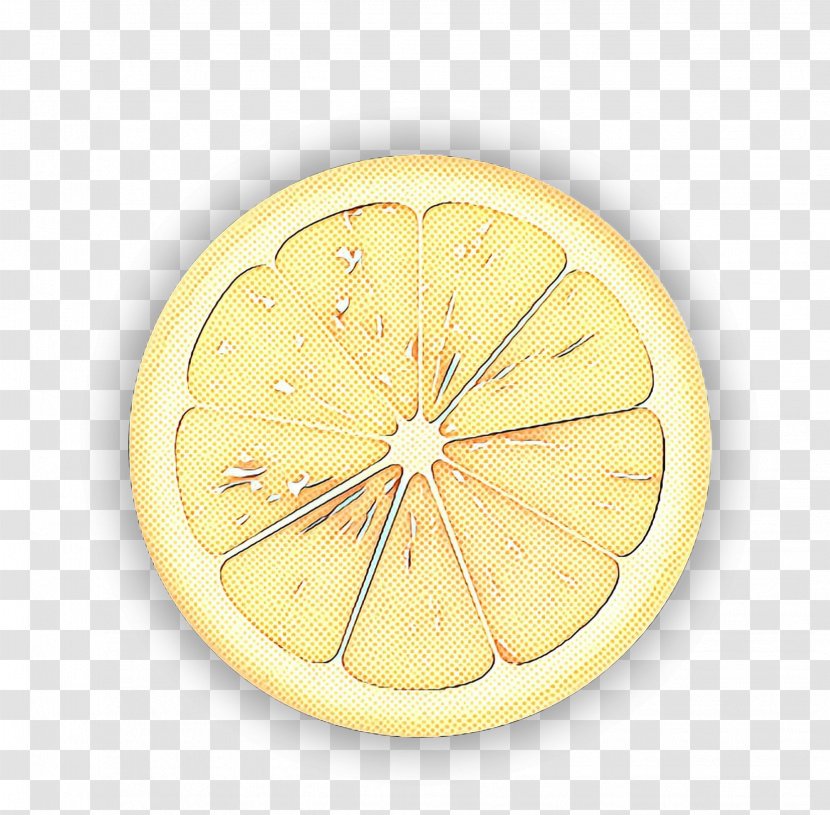 Lemon Cartoon - Clock - Citrus Wall Transparent PNG