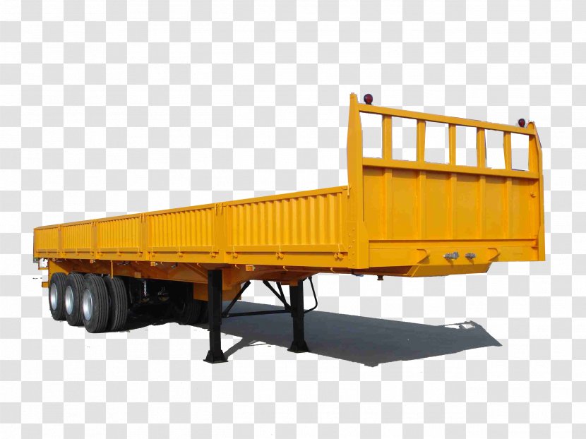 Cargo Semi-trailer Truck - Semi Trailer Transparent PNG