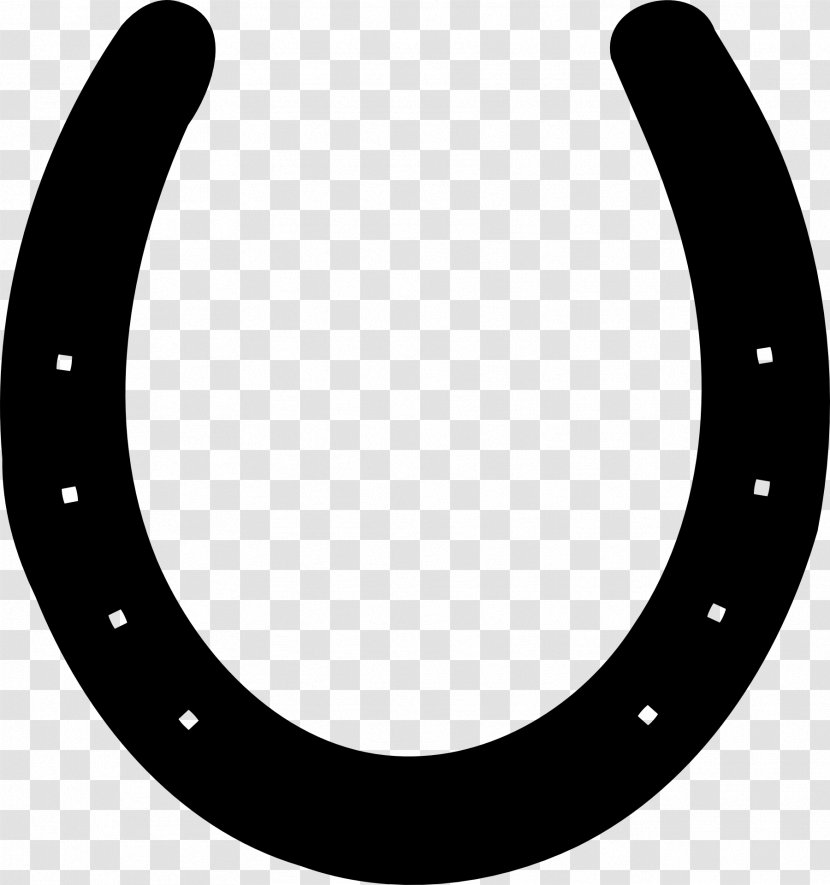 Horseshoe Silhouette Clip Art - Symbol - Brow Transparent PNG