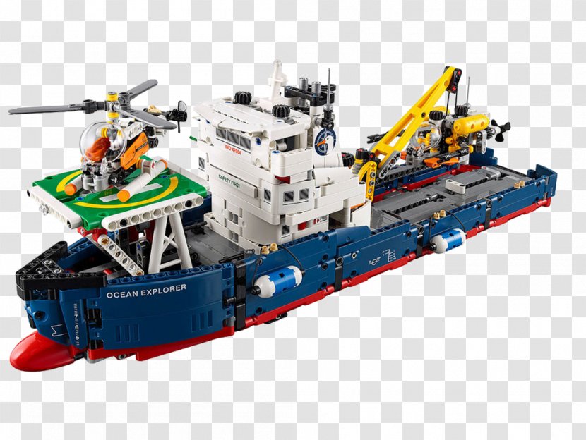 Lego Technic Toy The Group Creator - Diving Support Vessel Transparent PNG